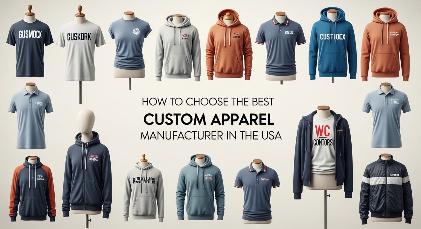 How to Choose the Best Custom Apparel Manufacturer in the USA