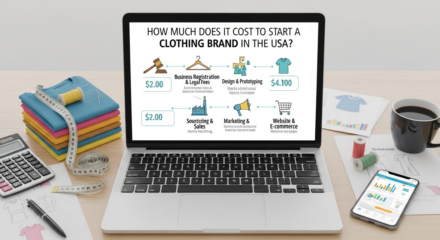 How Much Does It Cost to Start a Clothing Brand in the USA?