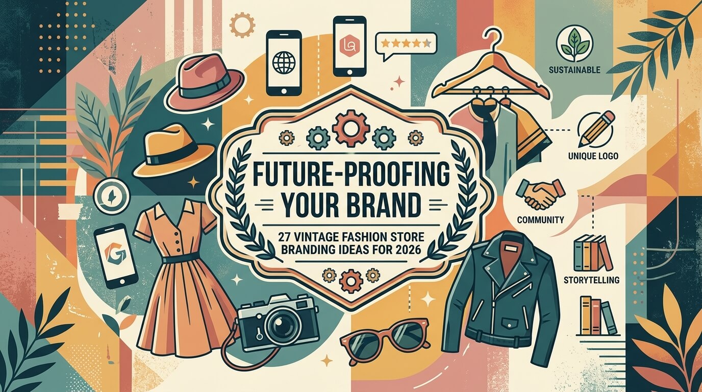 27 Vintage Fashion Store Branding Ideas